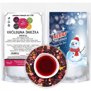 KRÓLEWNA ŚNIEŻKA Herbata Owocowa Świąteczna 50g