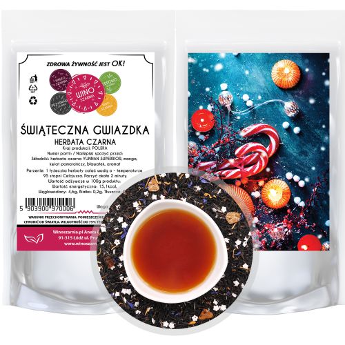 Herbata czarna Świąteczna Gwiazdka - 50g